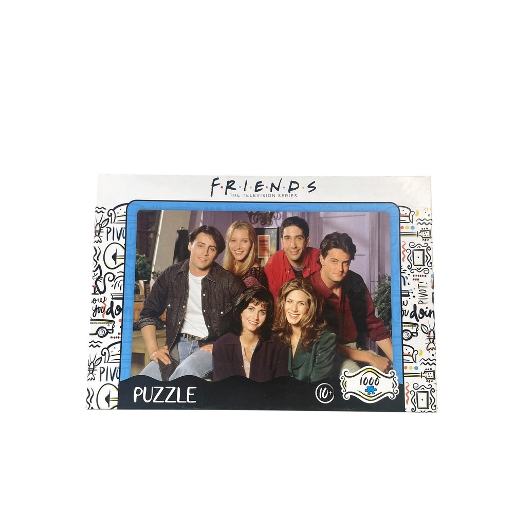 Friends Jigsaw Puzzle Unisex 1000 Piece Multicolor Cast Photo 2020 Winning Moves